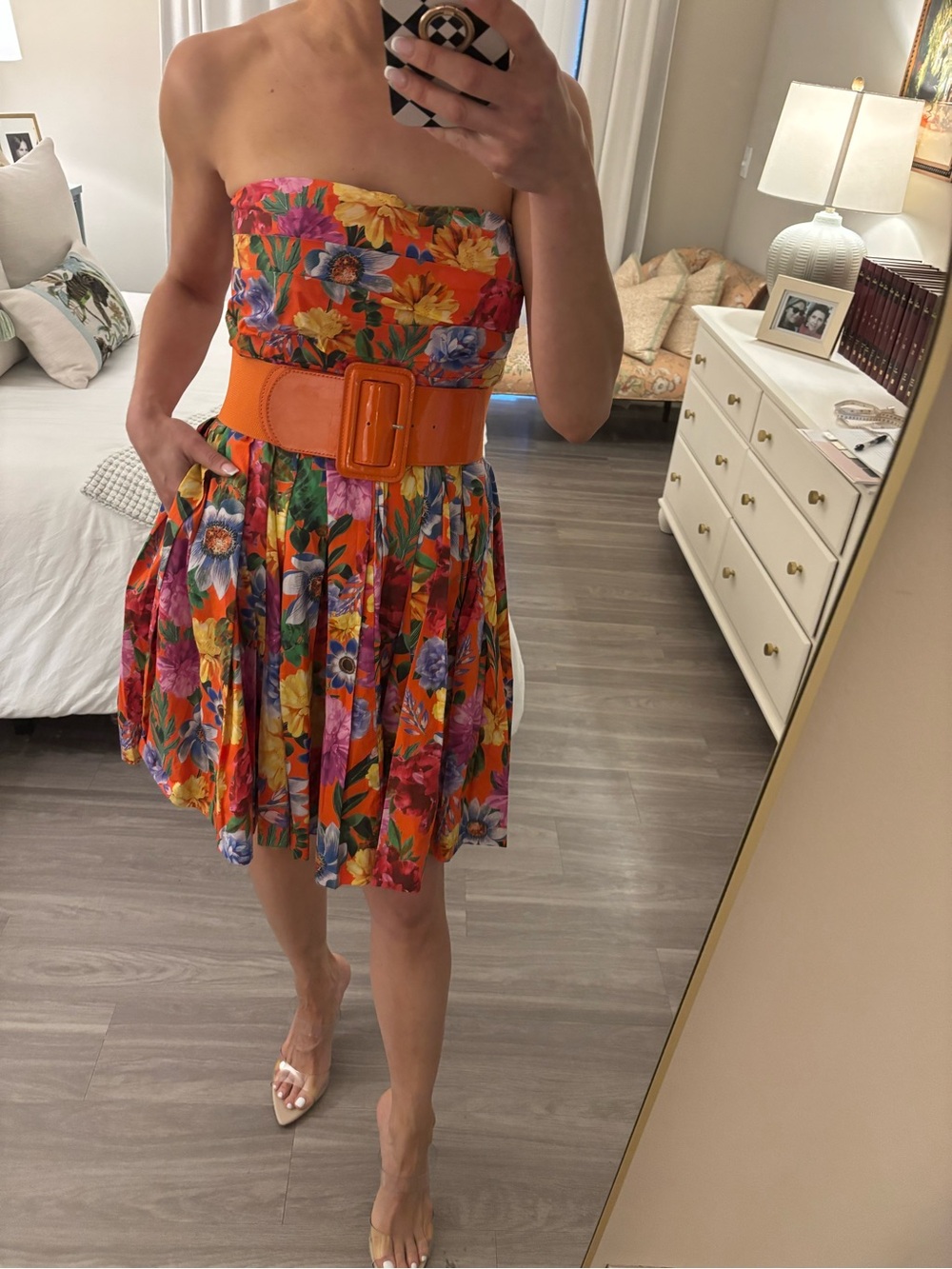 🌺 Cara Cara NYC “Nadia” Dress - Fiesta Blossoms 🌺